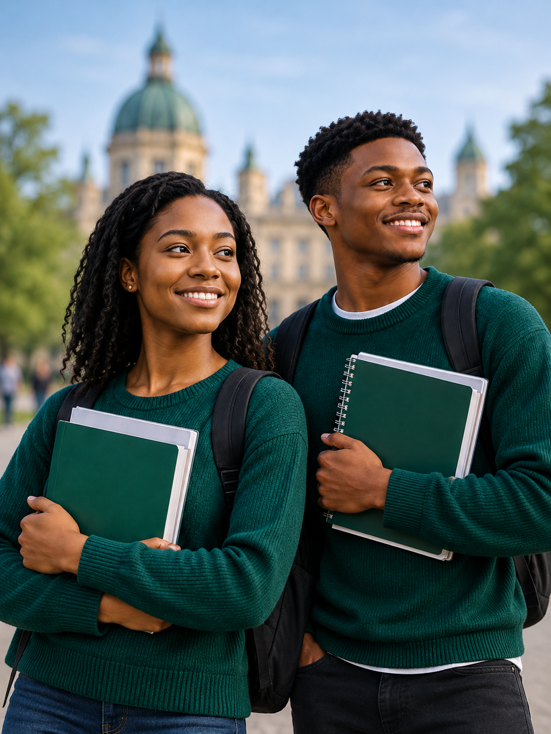 Student exploring education opportunities